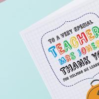 Teaching Assistant Card Personalised, Assistant Teacher Gift, Thank You Teacher, Teaching Assistant Gift, Thanks for Helping me Grow