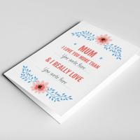 Mother's Day Card Fill in the Blank, Mother's Day Card Funny, Mothers Day Personalised Card, Funny Mum Card, Card for Mum, Funny Card Mum