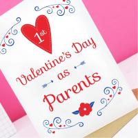 New Parents Valentine's day card