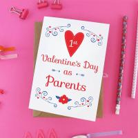 New Parents Valentine's day card