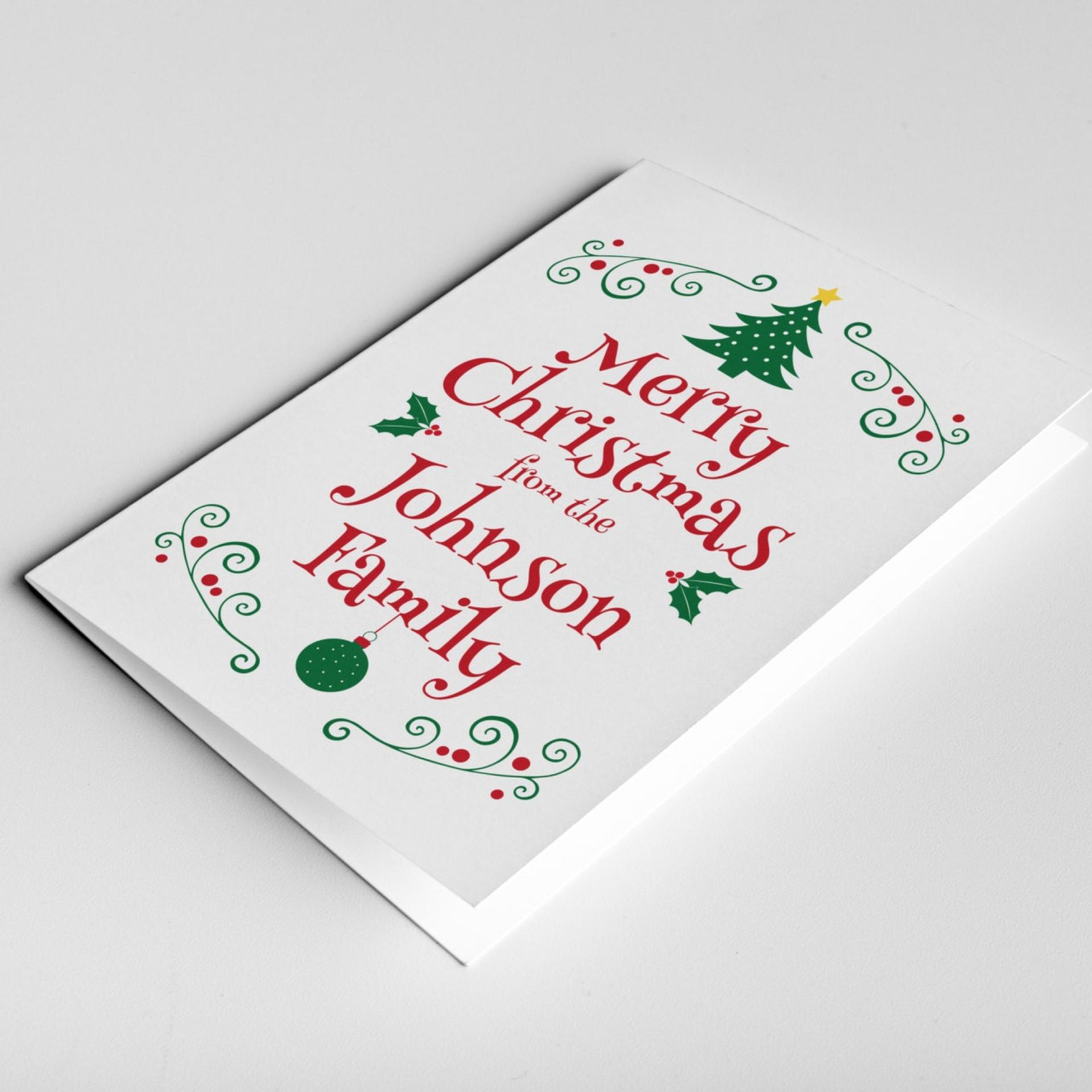 Christmas Card Set, Merry Christmas Card, Personalised Christmas Greeting Card, Festive Cards, Card for Christmas, Xmas Cards, Card Pack