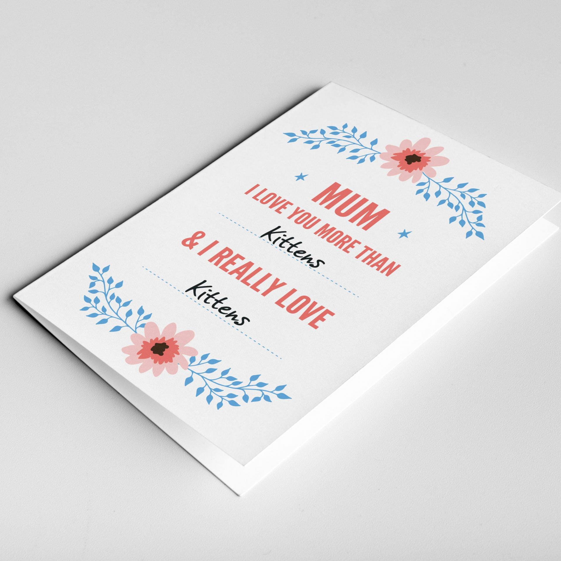 Mother's Day Card Fill in the Blank, Mother's Day Card Funny, Mothers Day Personalised Card, Funny Mum Card, Card for Mum, Funny Card Mum